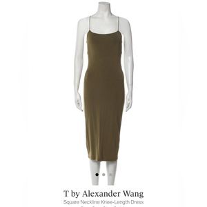 T BY ALEXANDER WANG OPEN BACK DRESS SIZE S